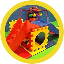 early childhood class trips obstacle course