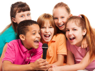 Karaoke Themed Party Kids